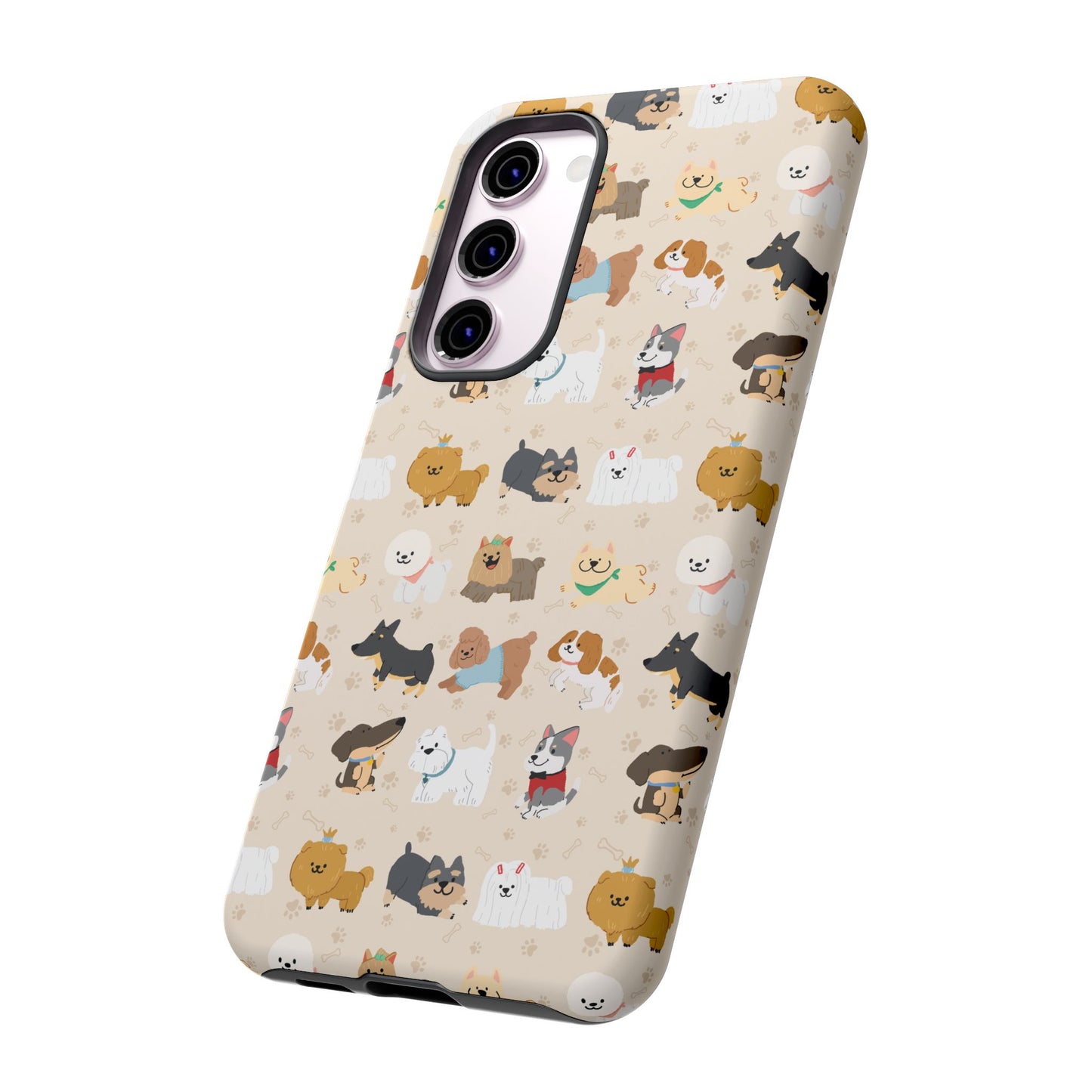 Cute Dogs: Tough Case for iPhone, Samsung Galaxy and Google Pixel devices