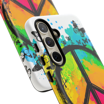 Peace Bloom: Inspiring Phone Case for iPhone and Samsung Galaxy