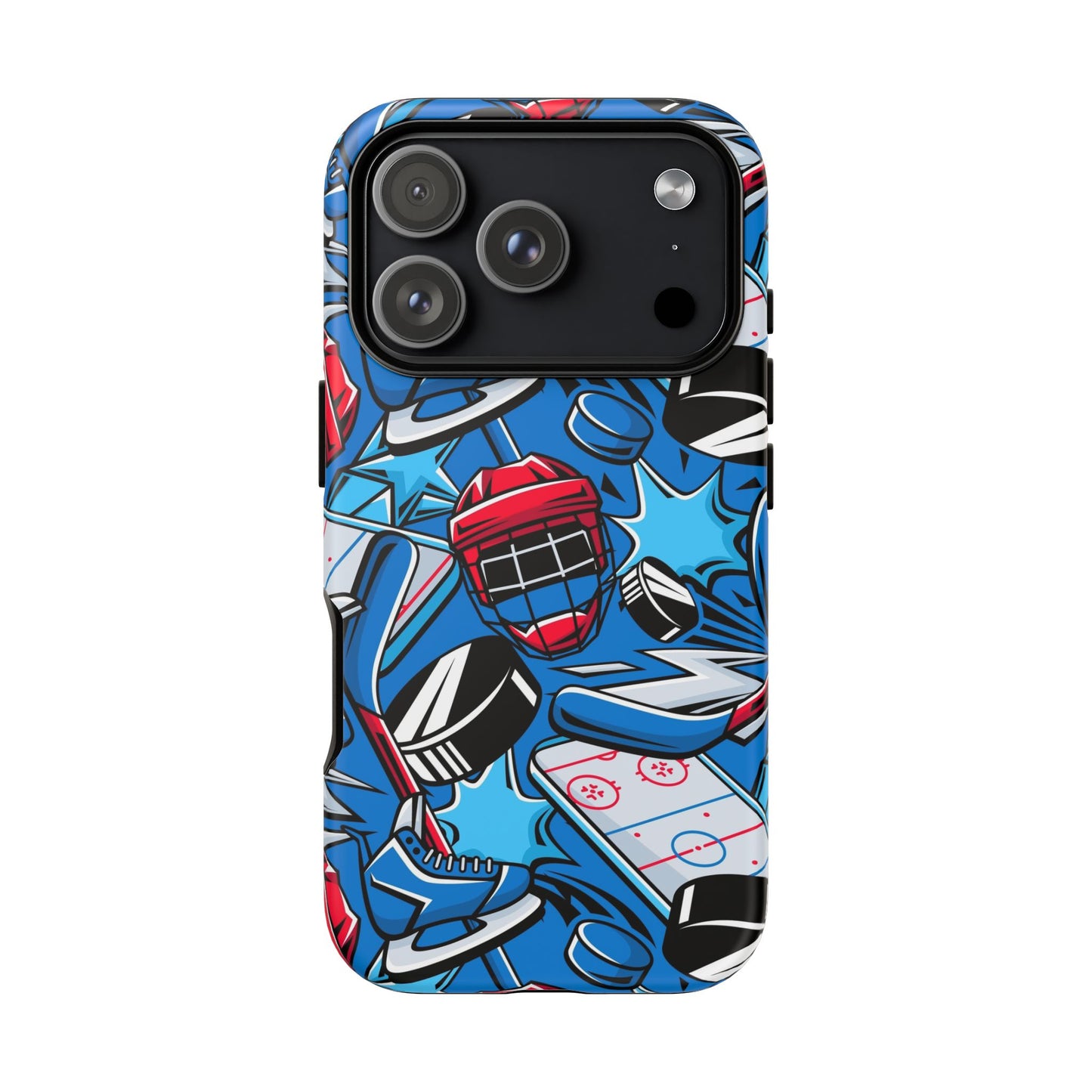 Ice Hockey PowerPlay: Sports-Inspired Phone Case for iPhone, Samsung Galaxy and Google Pixel devices