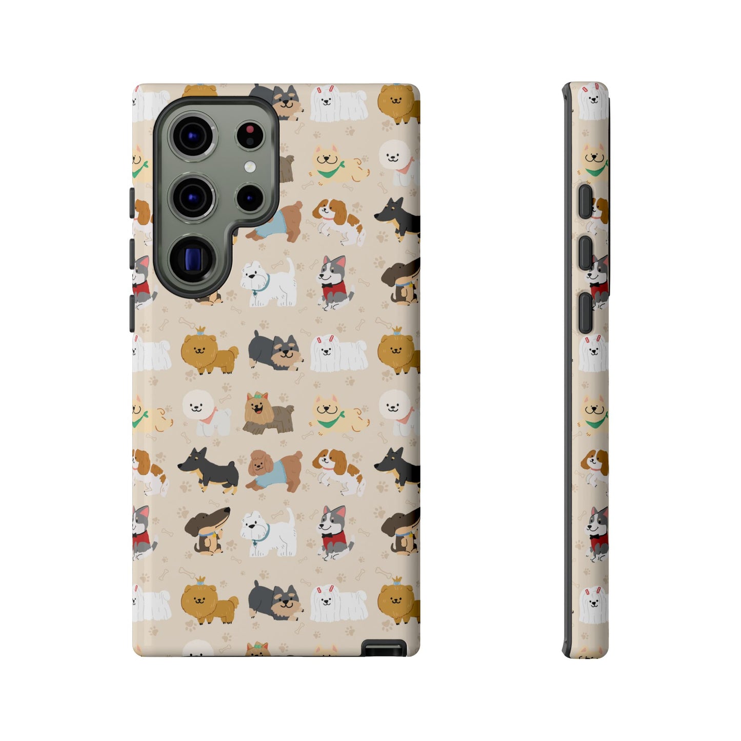 Cute Dogs: Tough Case for iPhone, Samsung Galaxy and Google Pixel devices