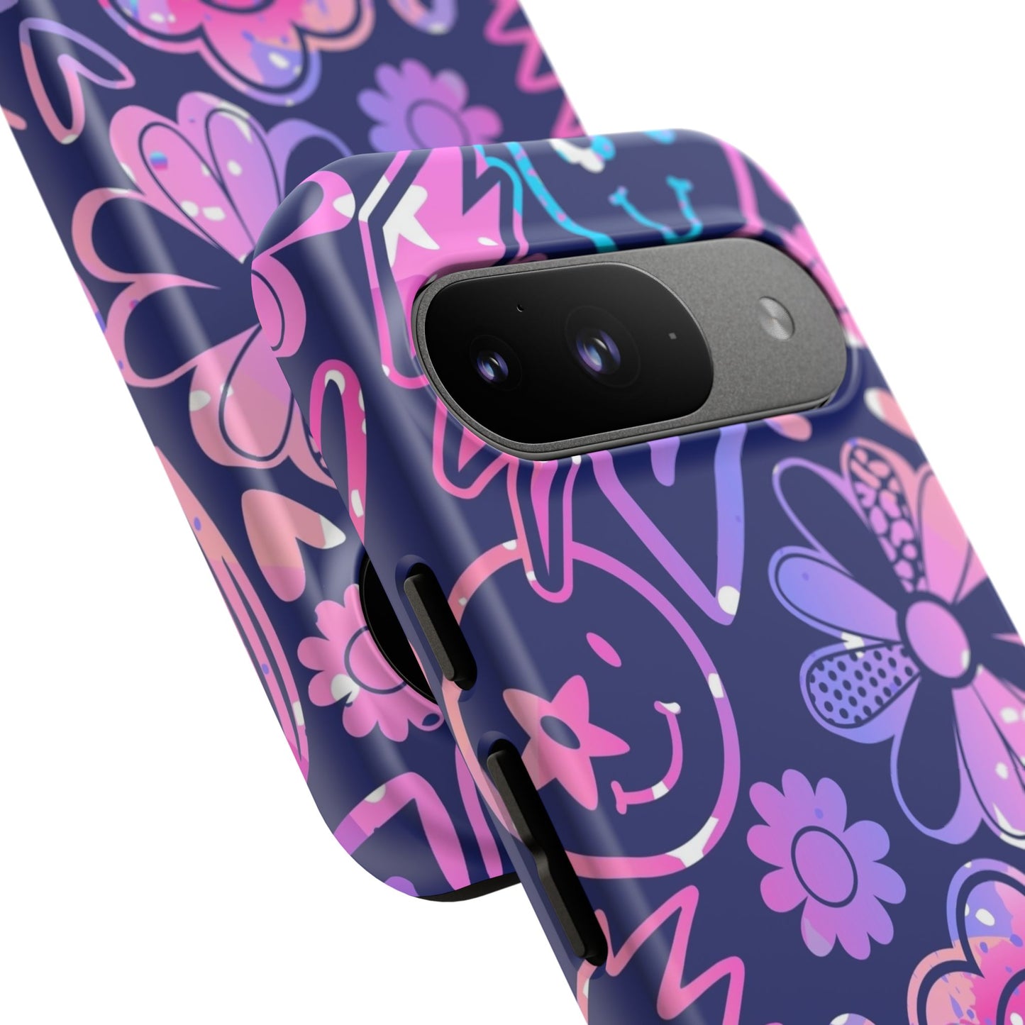 Live Inspired: Purple Tough Case for iPhone, Samsung Galaxy and Google Pixel devices