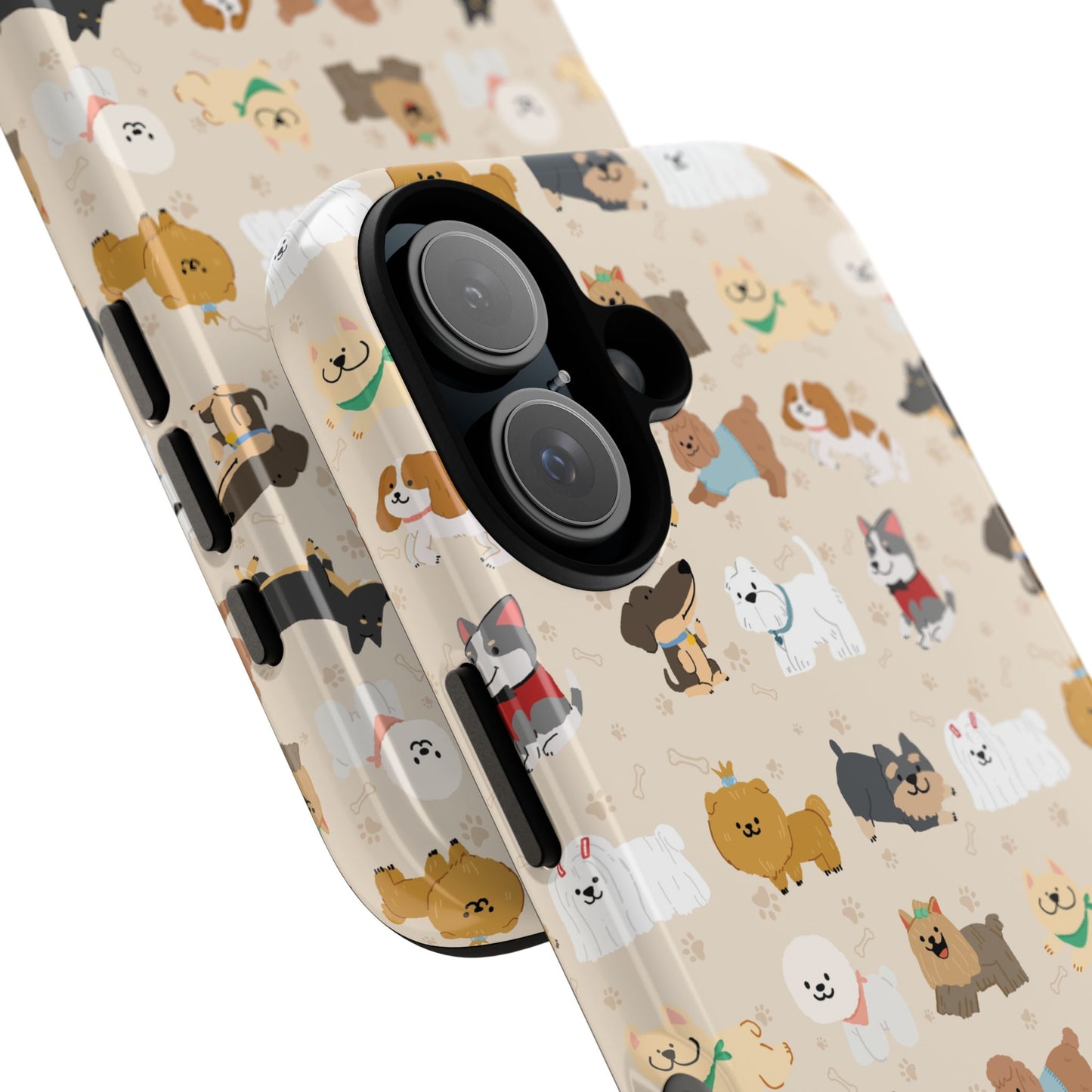 Cute Dogs: Tough Case for iPhone, Samsung Galaxy and Google Pixel devices