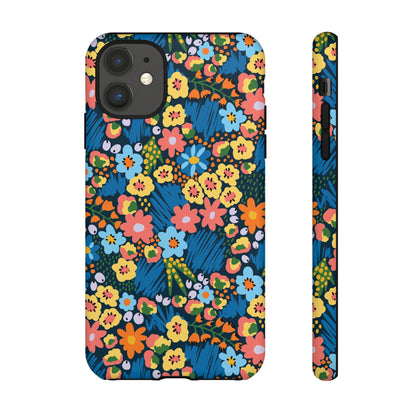 Bloom Burst: Color and Joy Themed Phone Case for iPhone, Samsung Galaxy and Google Pixel devices