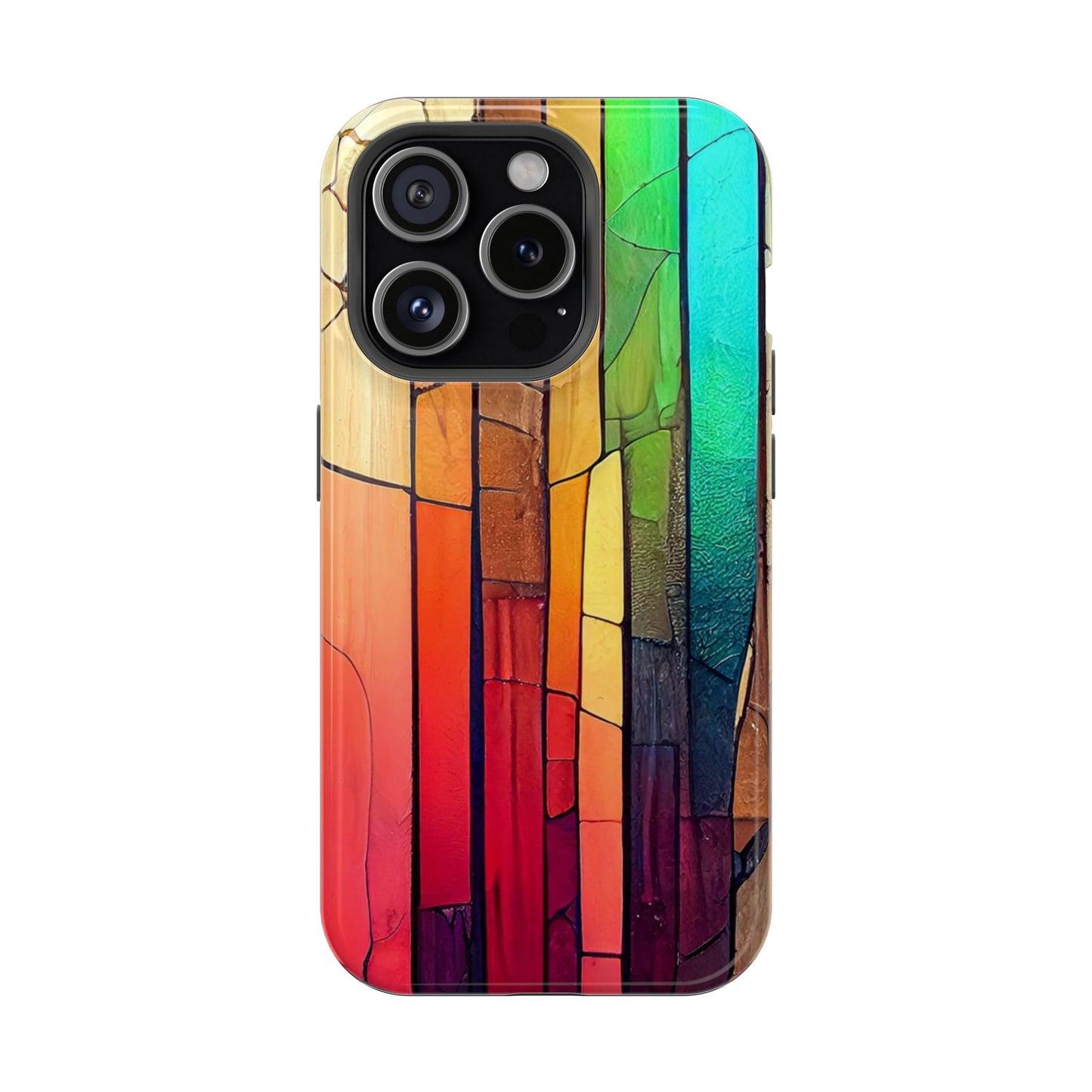 Stained Glass Design MagSafe Case for iPhone