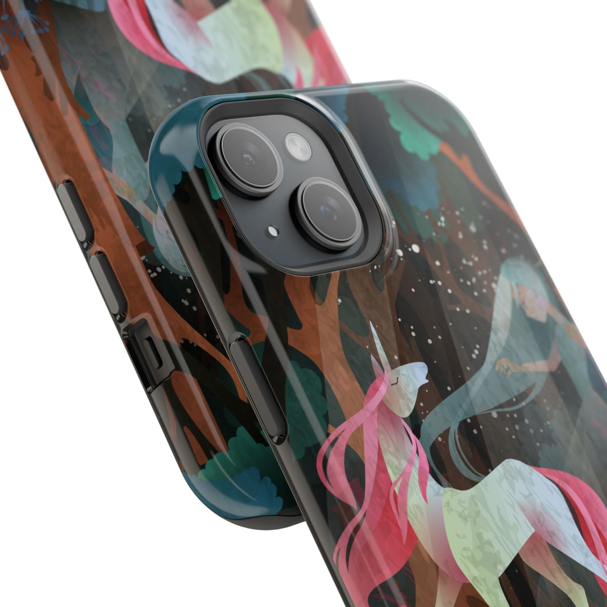 Fairy & Unicorn: Enchanted MagSafe Phone Case for iPhone