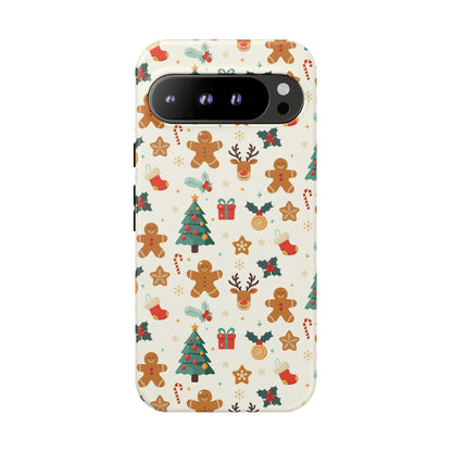 Gingerbread Holidays: Xmas-themed phone case for iPhone, Samsung and Google Pixel