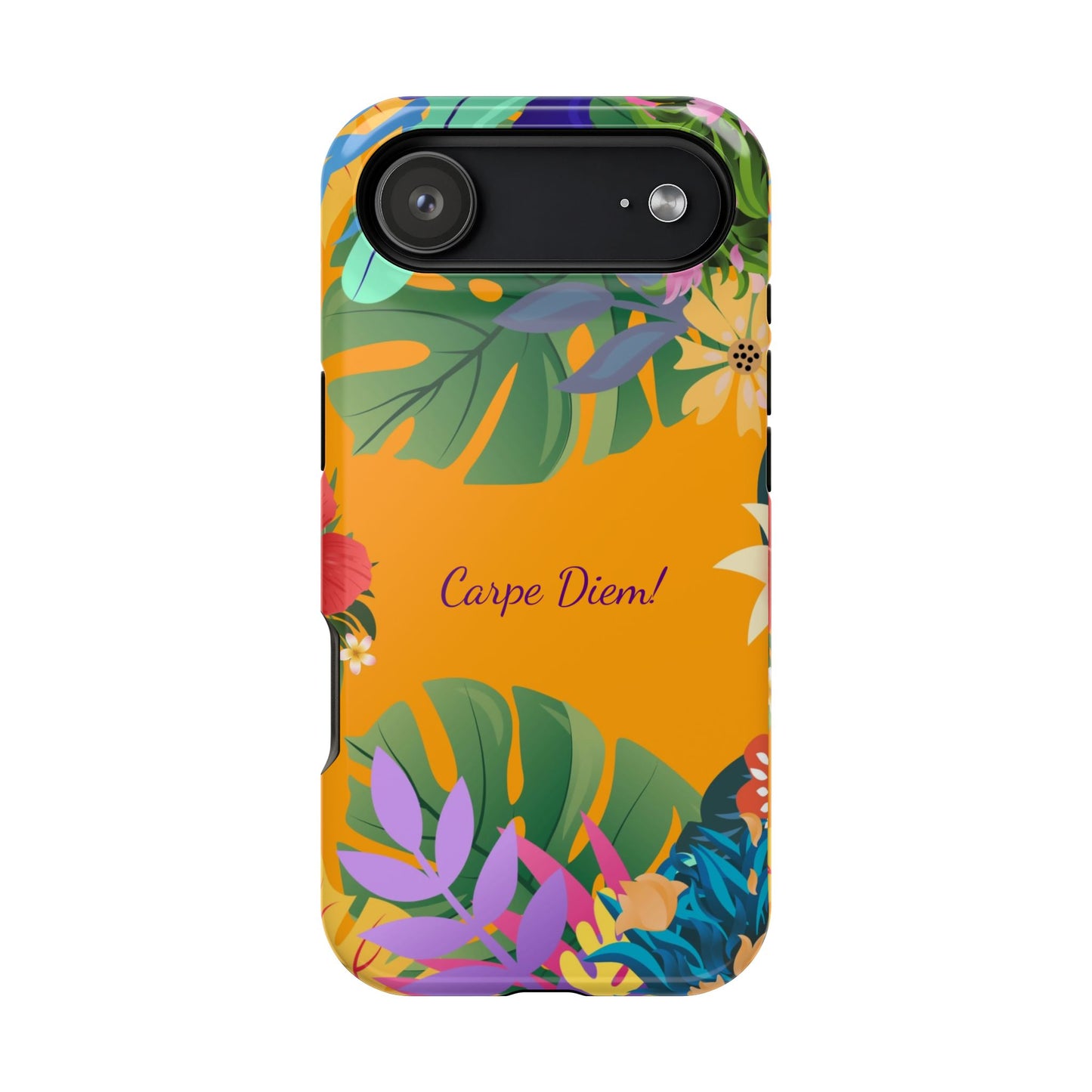 Carpe Diem: Colorful MagSafe Phone Case for iPhone