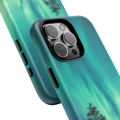 Show them what you're worth: Aurora borealis-inspired phone case for iPhone, Galaxy and Pixel devices