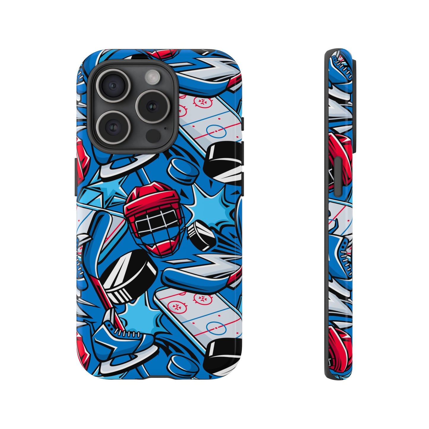 Ice Hockey PowerPlay: Sports-Inspired Phone Case for iPhone, Samsung Galaxy and Google Pixel devices