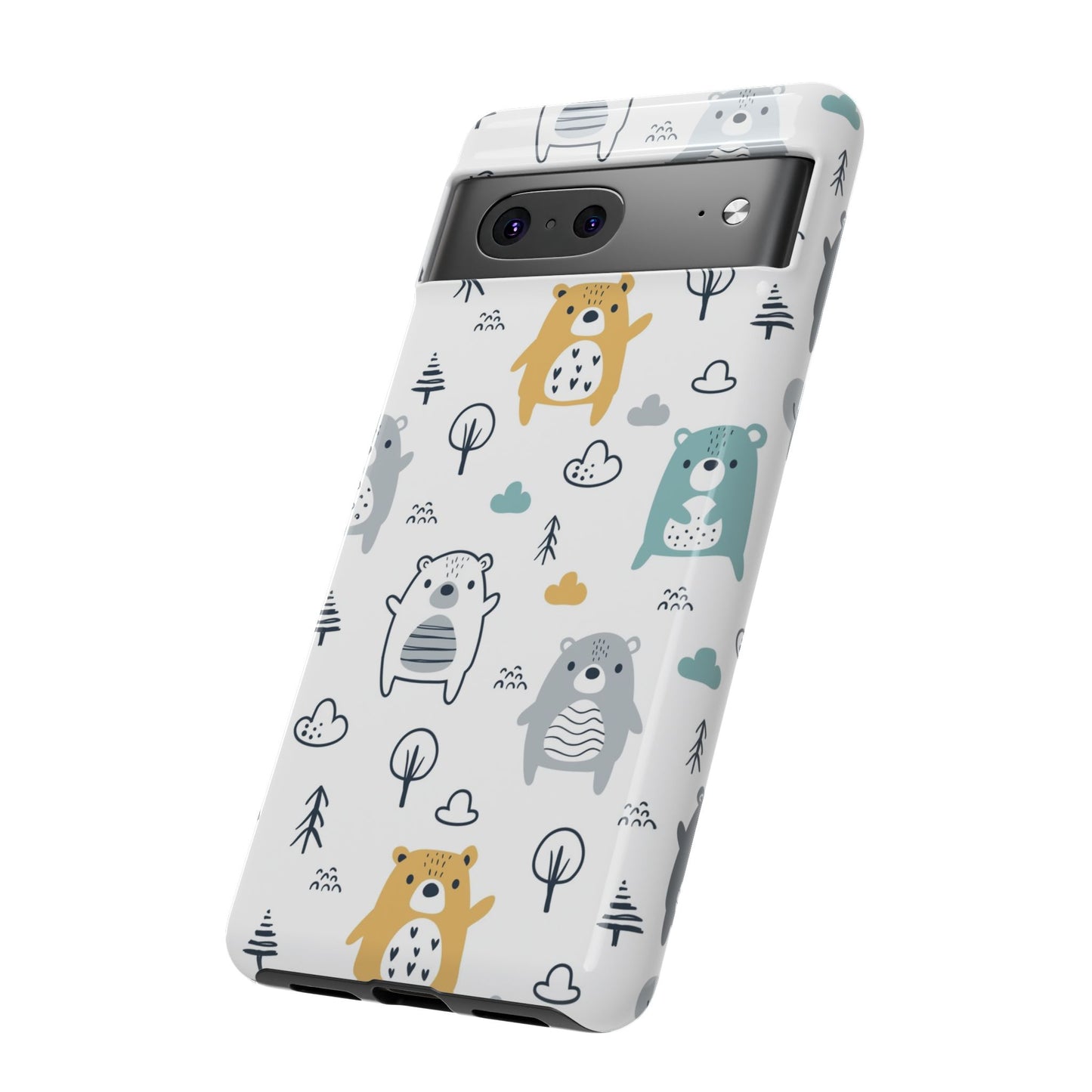 Bear Friends: Cute Phone Case for iPhone, Samsung Galaxy and Google Pixel devices