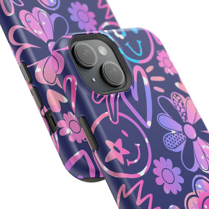 Live Inspired (MagSafe version): Purple Tough Case for iPhone