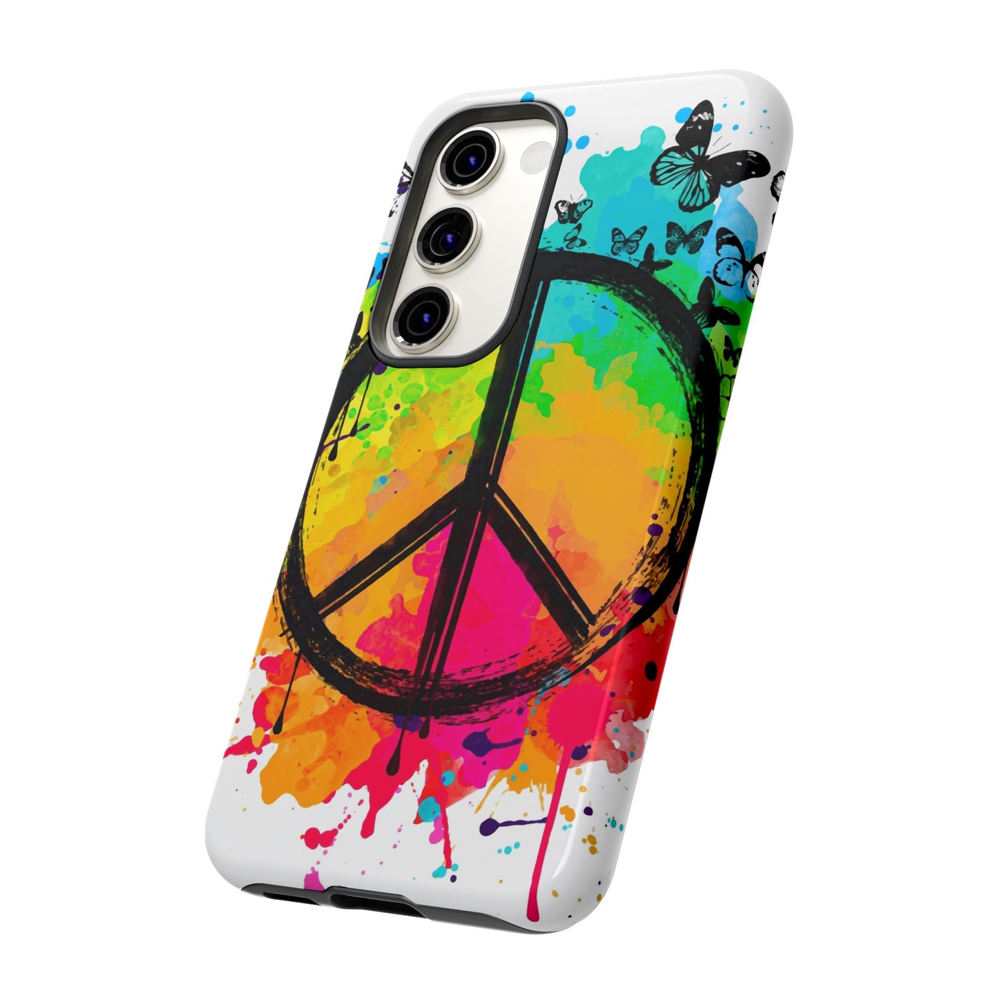 Peace Bloom: Inspiring Phone Case for iPhone and Samsung Galaxy