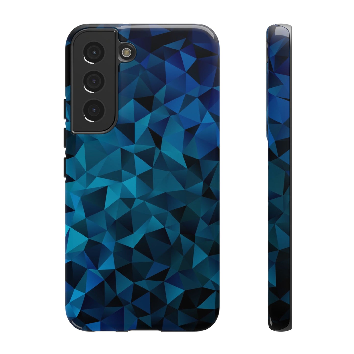 Blue Diamonds: Phone Case with Elegant Prints for iPhone, Samsung Galaxy and Google Pixel devices
