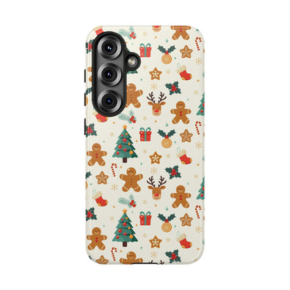 Gingerbread Holidays: Xmas-themed phone case for iPhone, Samsung and Google Pixel