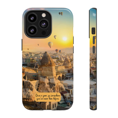 Cappadocia: Stunning travel-inspired phone case for iPhone, Samsung Galaxy and Pixel devices