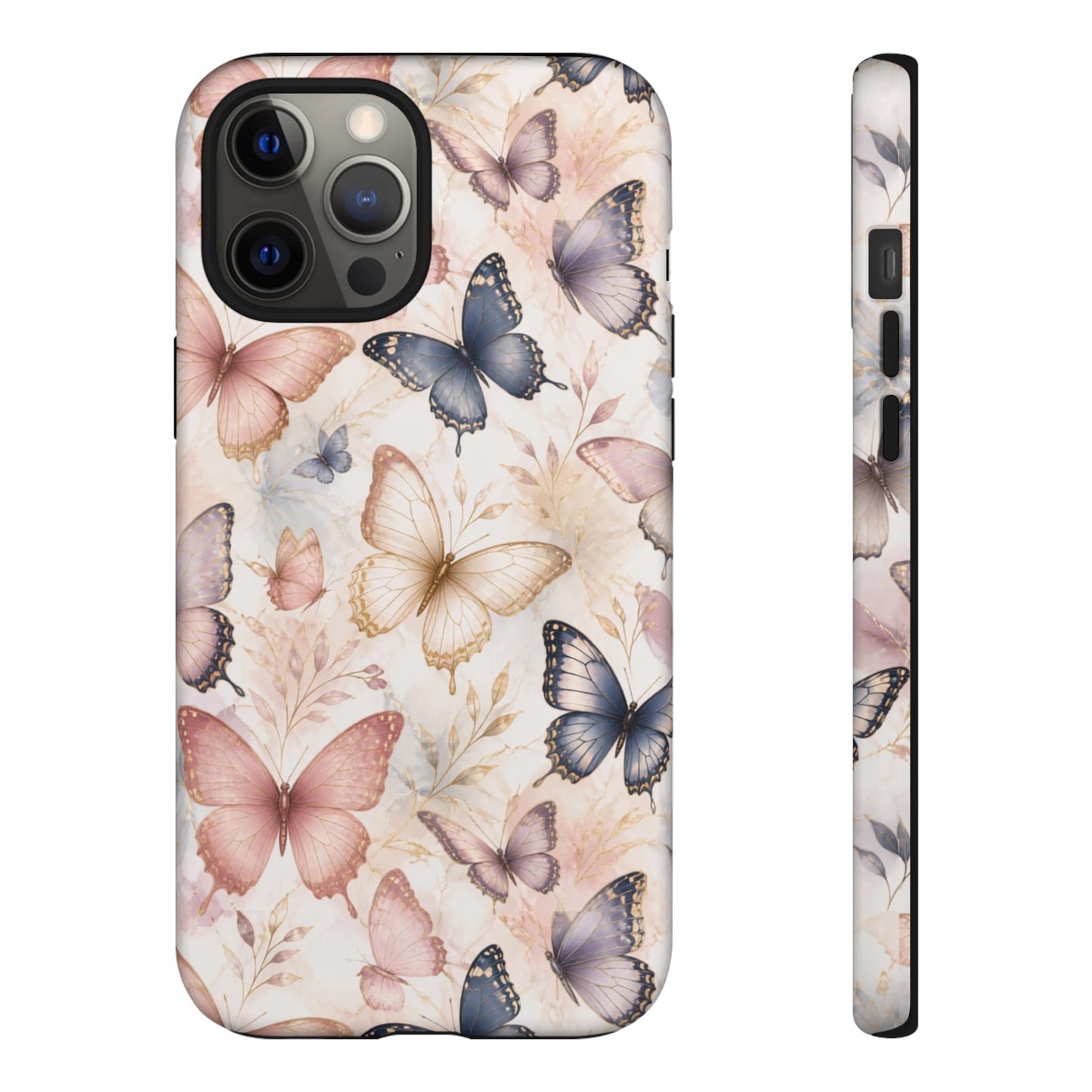 Butterfly Pastels Phone Case: Tough Case for iPhone and Samsung Galaxy devices