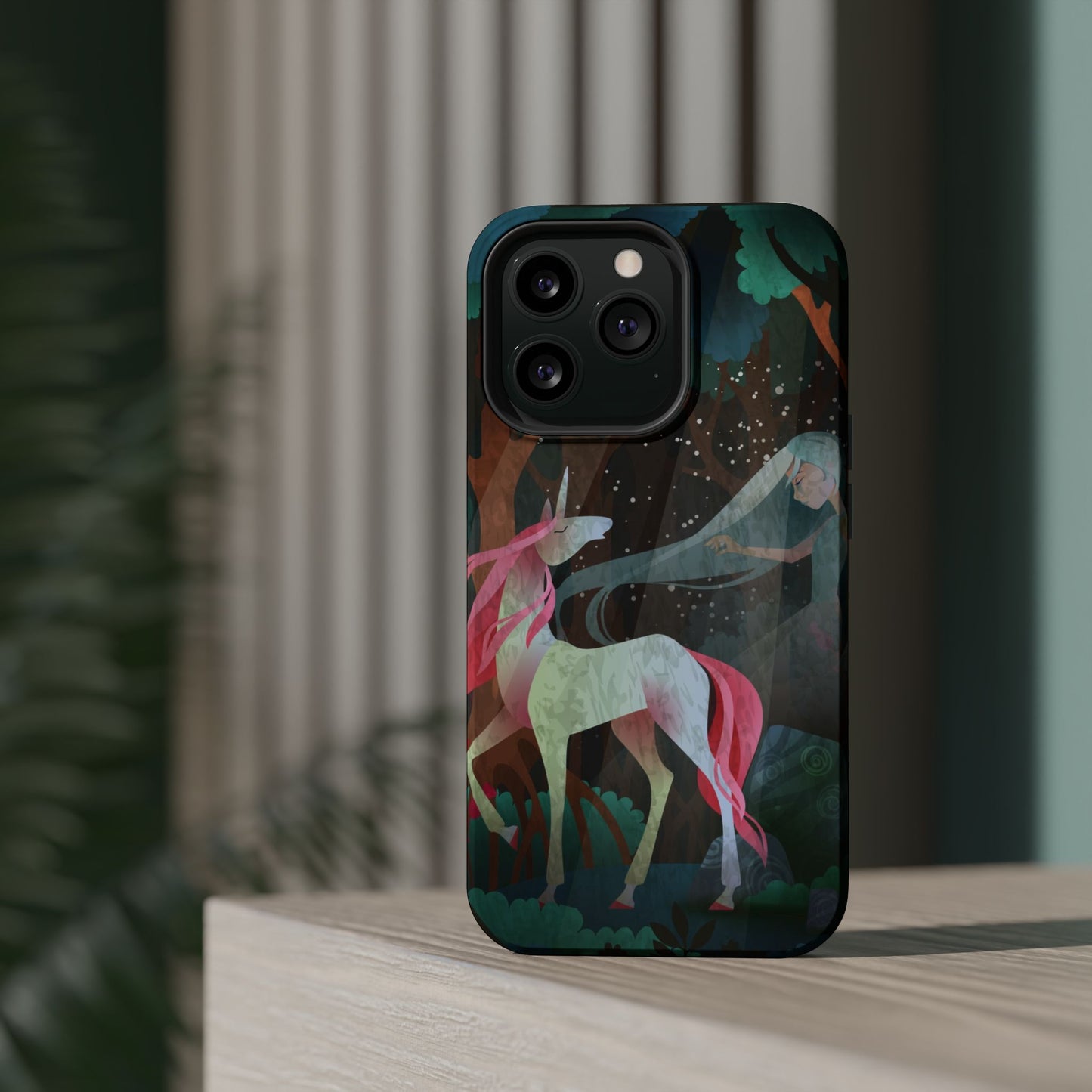 Fairy & Unicorn: Enchanted MagSafe Phone Case for iPhone