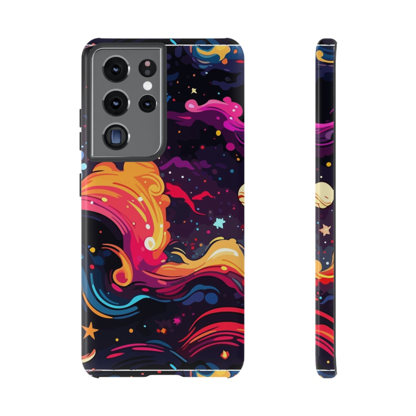 Celestial: Vibrant phone case for iPhone, Samsung Galaxy and Google Pixel devices