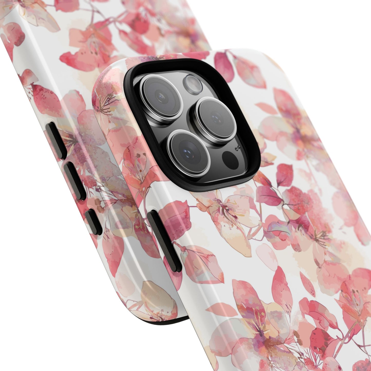 Watercolor Flowers: Tough Case for iPhone, Samsung Galaxy and Google Pixel devices
