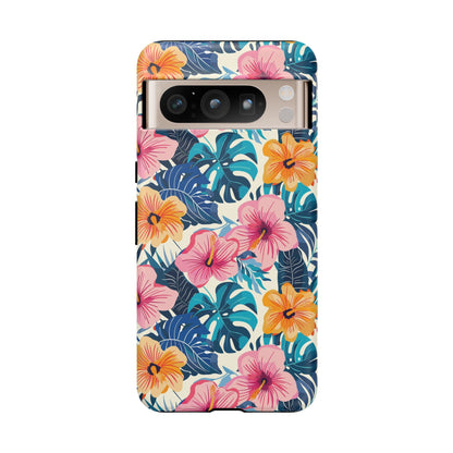 Hibiscus: Cute Floral Phone Case for iPhone, Samsung and Google Pixel