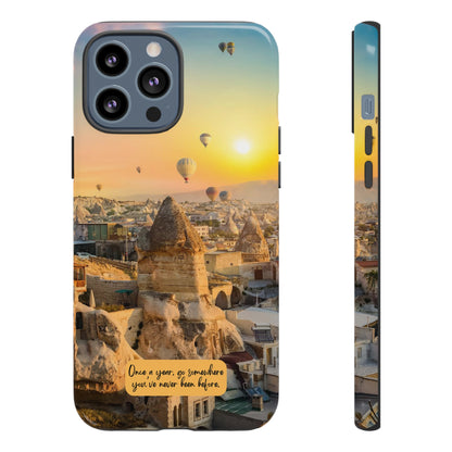 Cappadocia: Stunning travel-inspired phone case for iPhone, Samsung Galaxy and Pixel devices