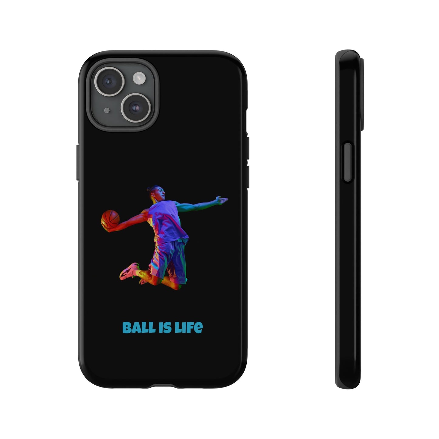 Ball is Life: Basketball Inspired Phone Case for iPhone, Samsung Galaxy and Pixel Devices