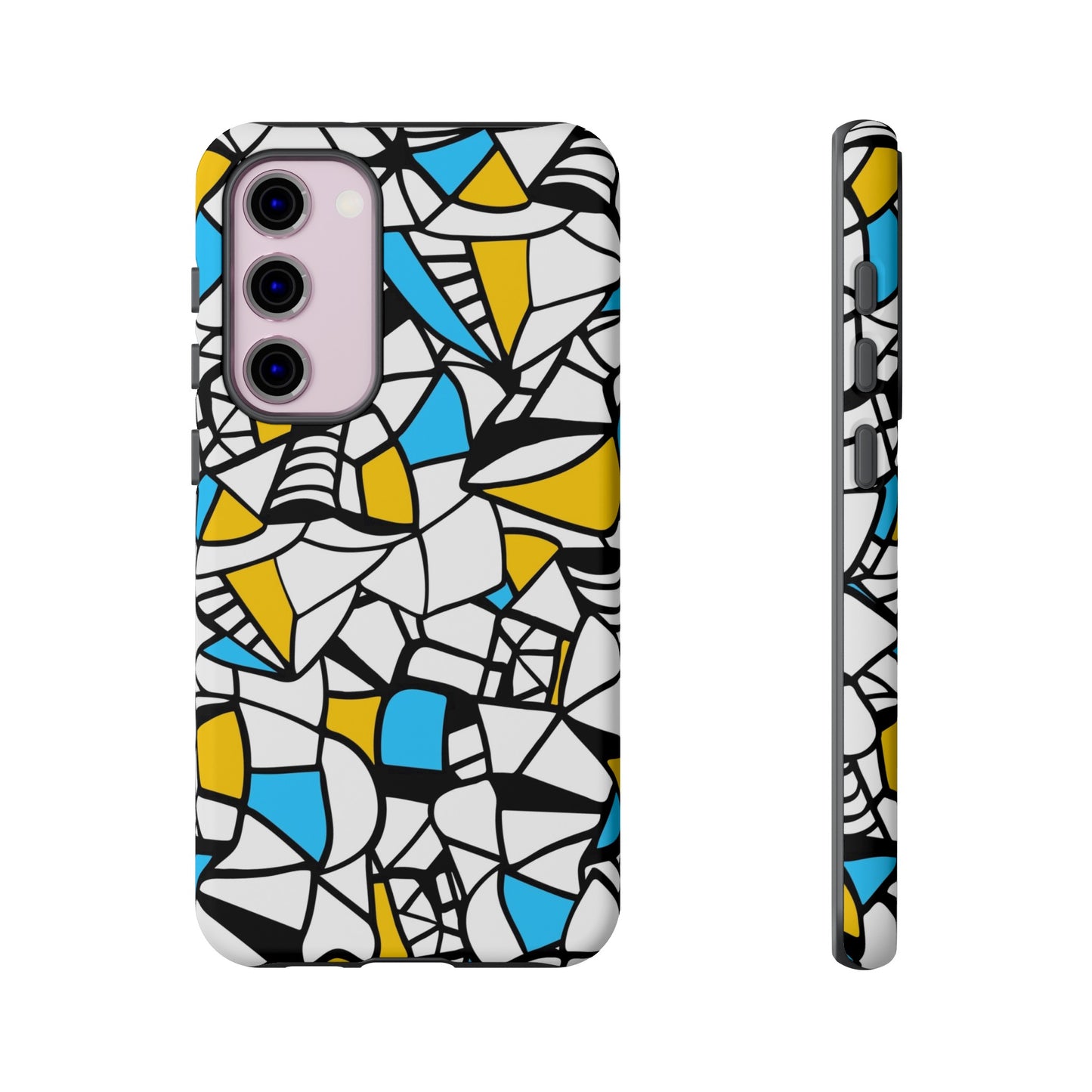 Abstract Graffiti: Tough Cases for iPhone, Galaxy and Pixel devices