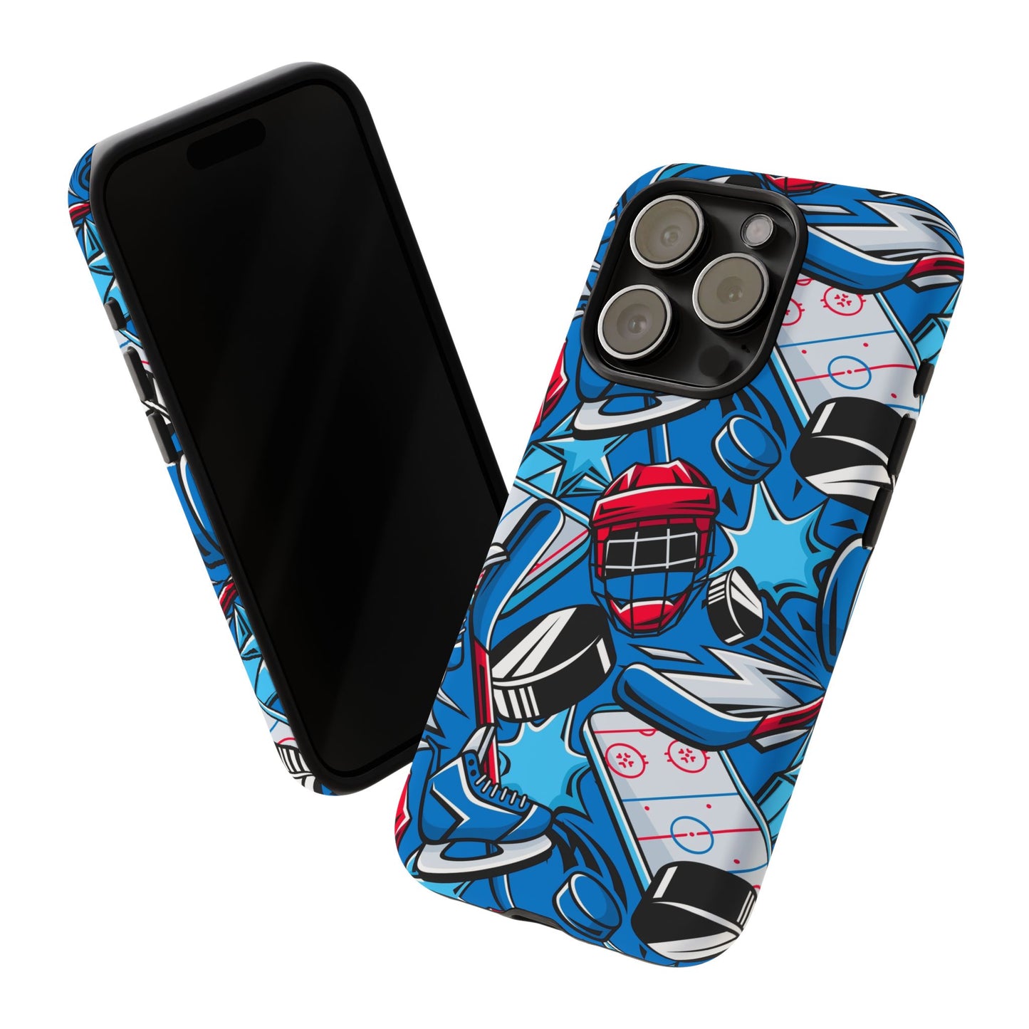 Ice Hockey PowerPlay: Sports-Inspired Phone Case for iPhone, Samsung Galaxy and Google Pixel devices