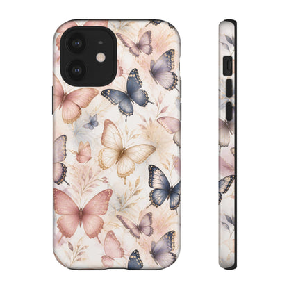 Butterfly Pastels Phone Case: Tough Case for iPhone and Samsung Galaxy devices