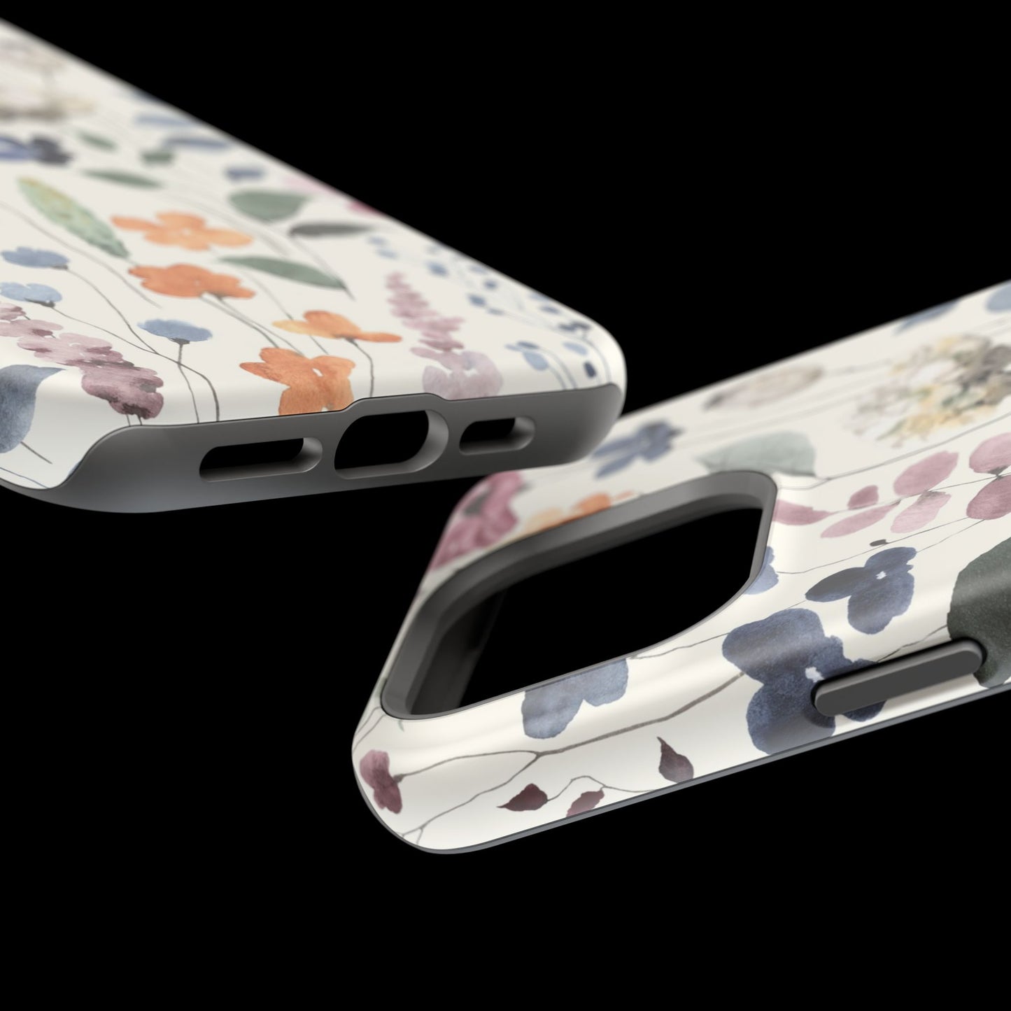 Floral prints phone case for iPhone (MagSafe version)