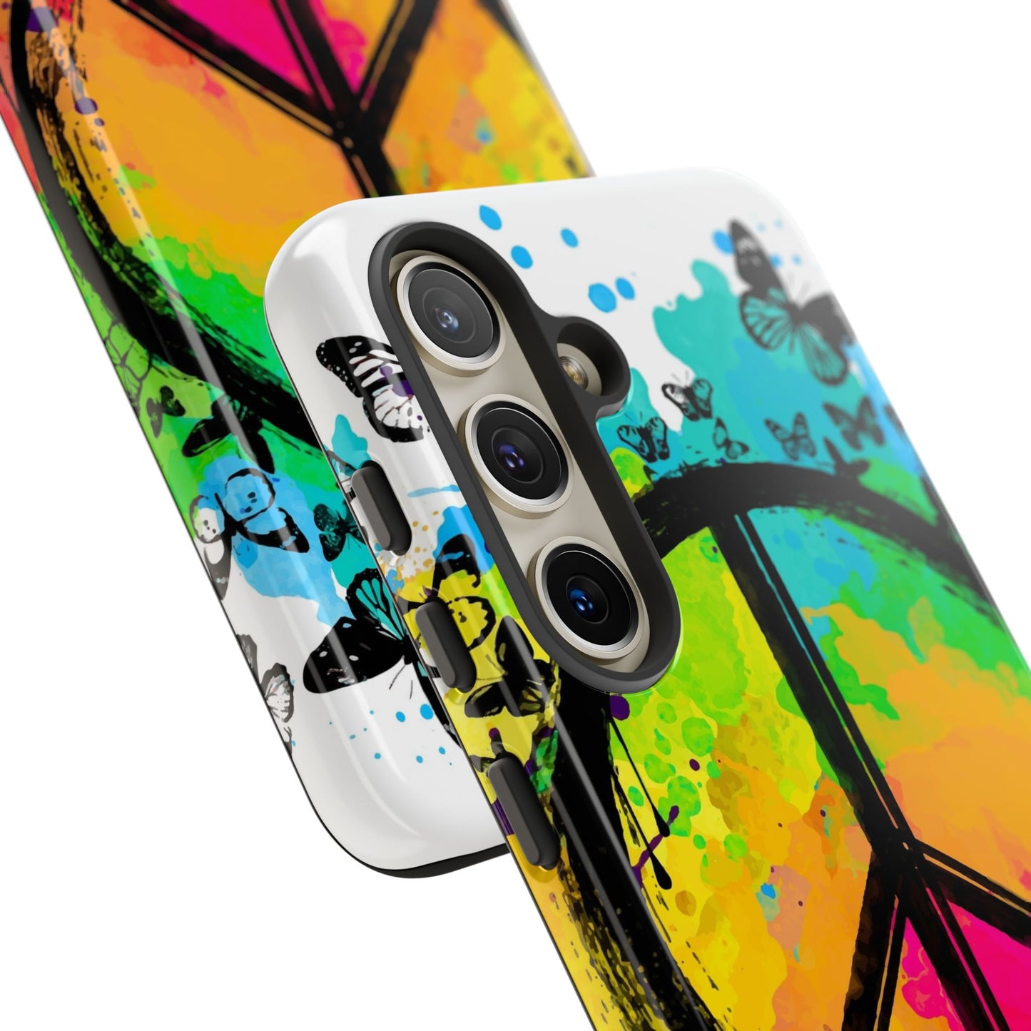 Peace Bloom: Inspiring Phone Case for iPhone and Samsung Galaxy