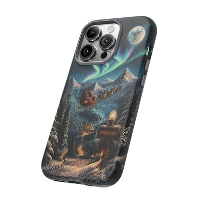 Santa Claus North Pole Adventure: Christmas Themed Phone Case for iPhone, Samsung Galaxy and Google Pixel devices