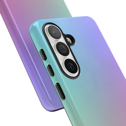 Cotton Candy: Quadcolor Pastel Gradient Tough Case for iPhone, Samsung Galaxy and Google Pixel devices