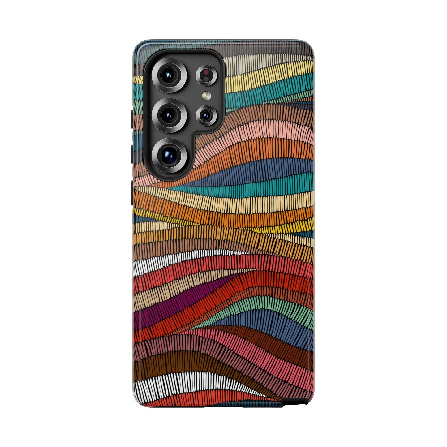 Threaded Harmony: Tapestry-inspired Phone Case for iPhone, Samsung Galaxy and Google Pixel devices