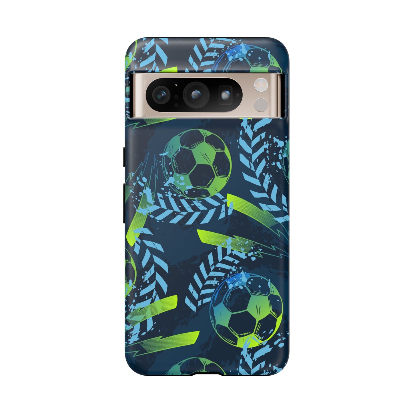 Football: Protective phone case for iPhone, Samsung Galaxy and Google Pixel phones