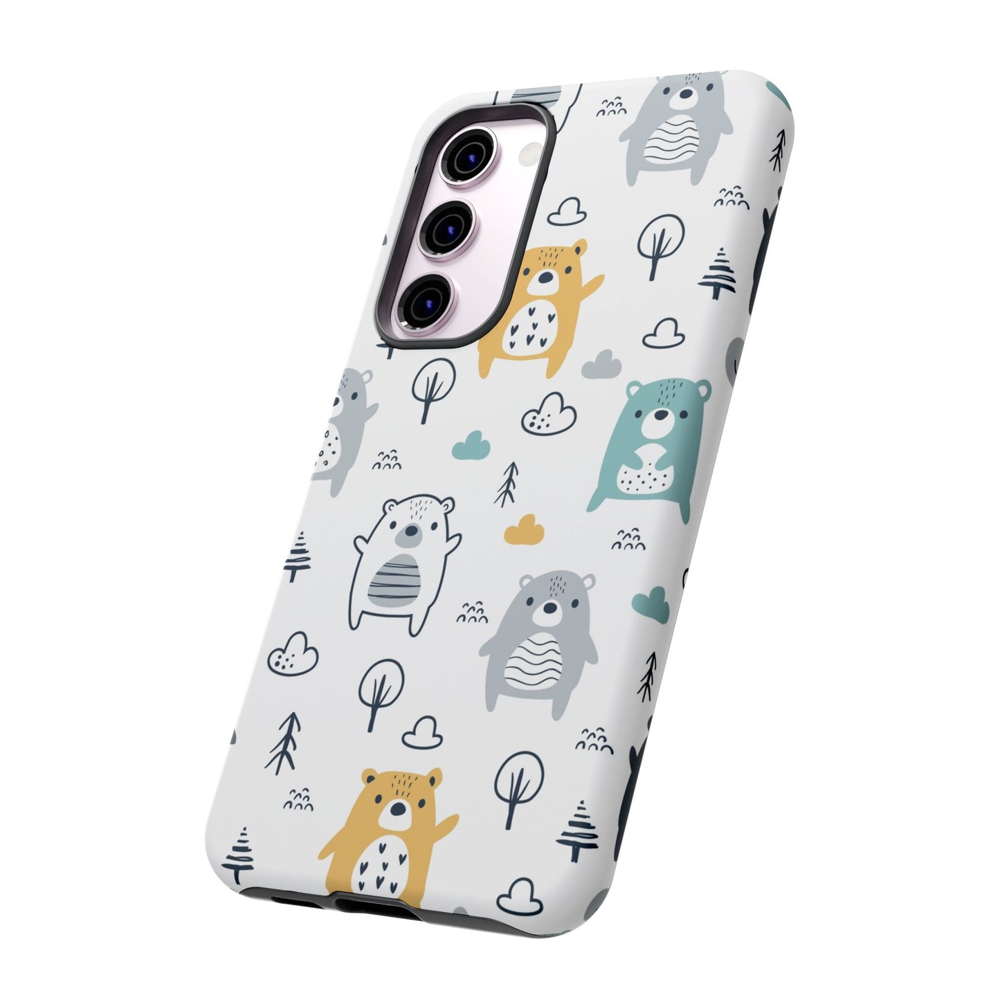 Bear Friends: Cute Phone Case for iPhone, Samsung Galaxy and Google Pixel devices