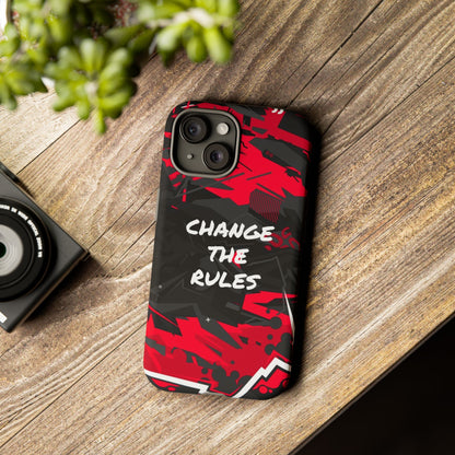Verander de regels: stevige hoes voor iPhone-, Galaxy- en Pixel-apparaten