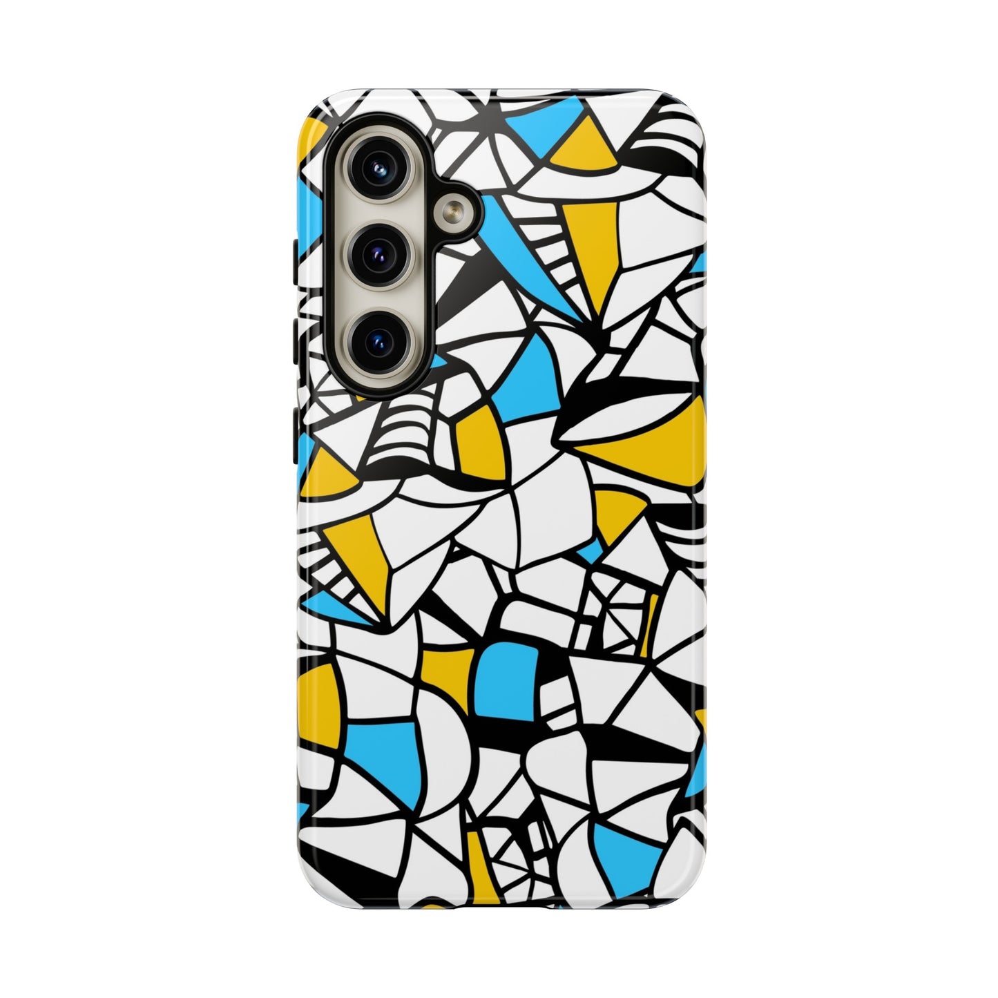 Abstract Graffiti: Tough Cases for iPhone, Galaxy and Pixel devices