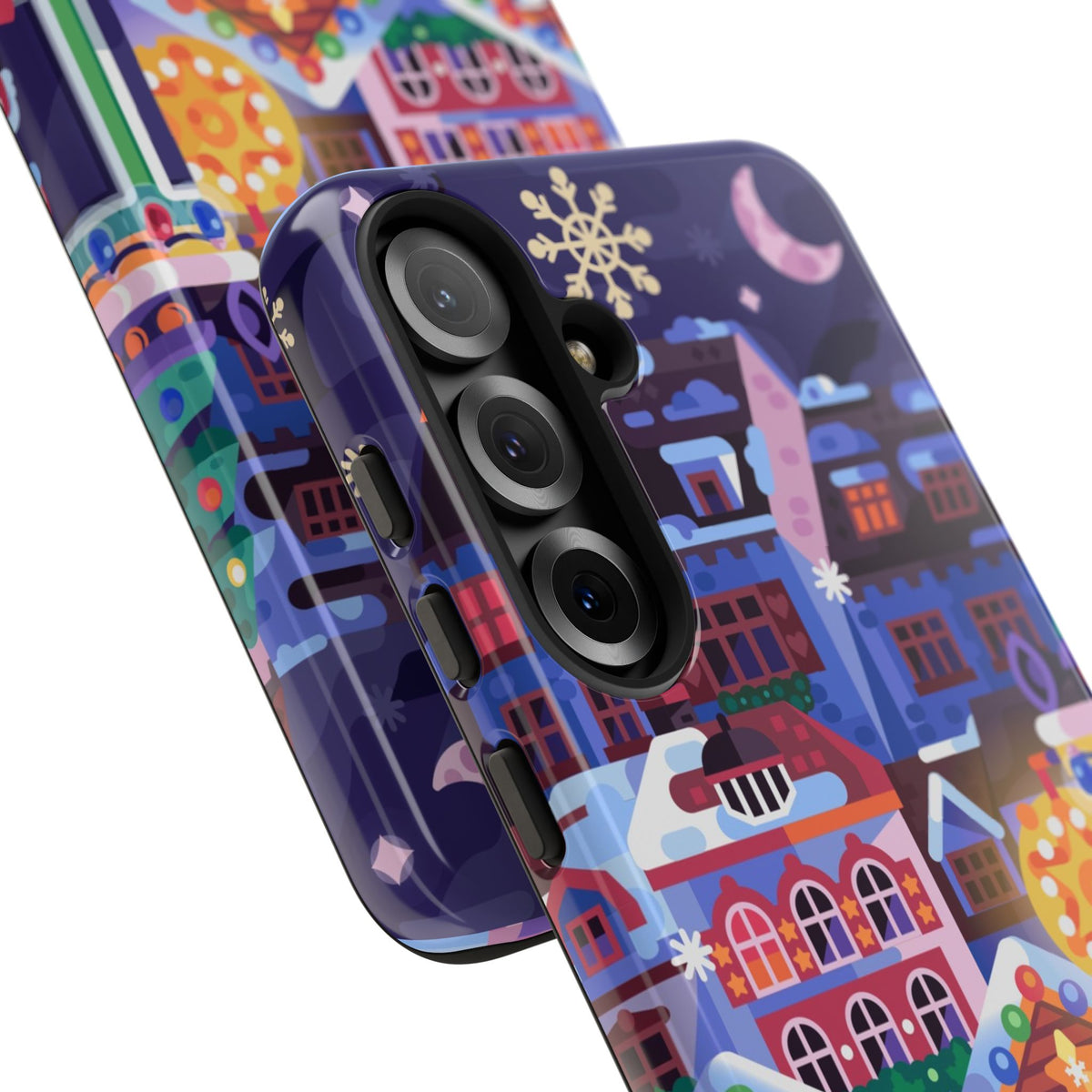 Christmas Fair in Old Town: Holiday-Themed case for iPhone, Samsung Galaxy and Google Pixel