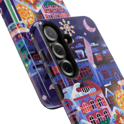 Christmas Fair in Old Town: Holiday-Themed case for iPhone, Samsung Galaxy and Google Pixel