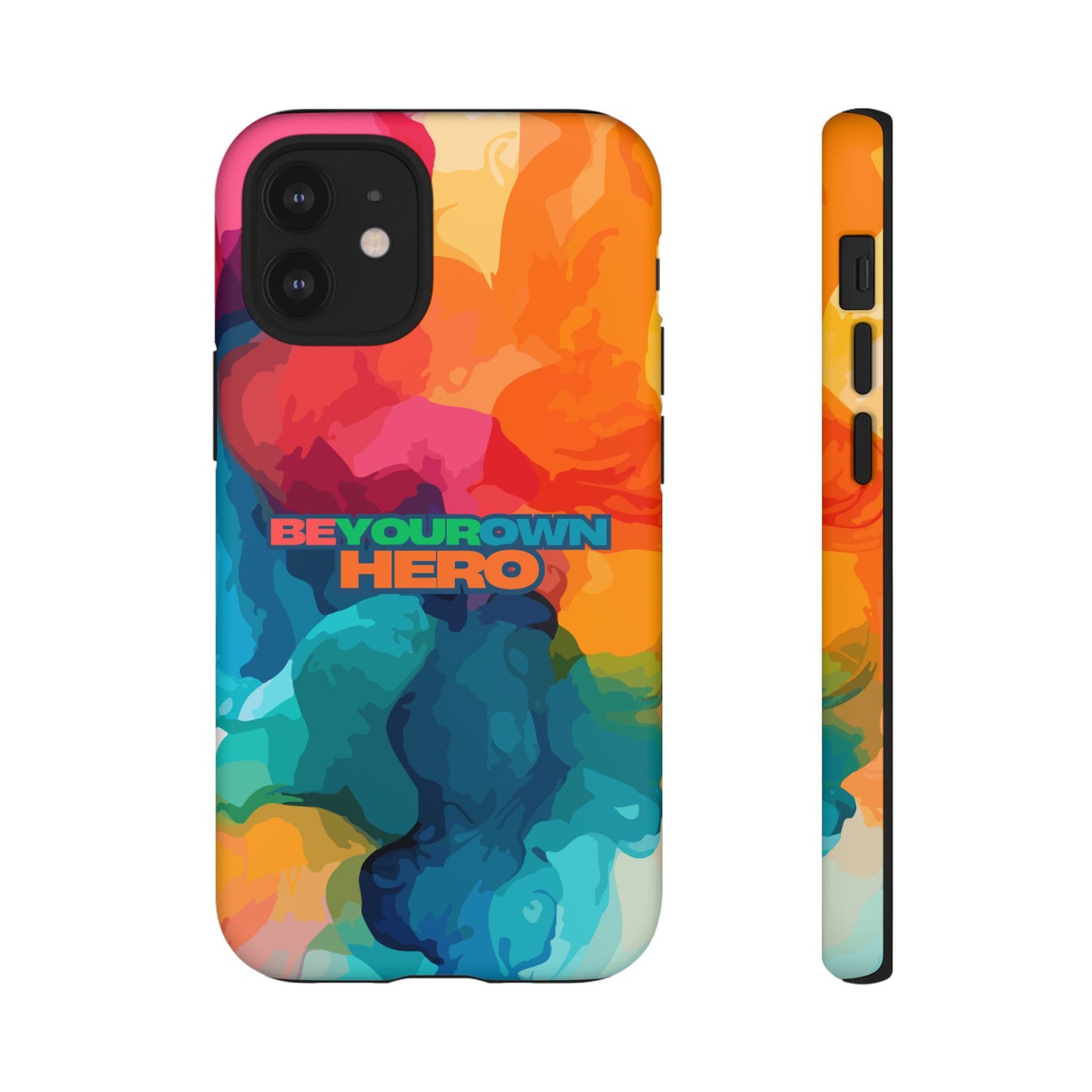 Be Your Own Hero: Inspiring Quote Phone Case for iPhone, Samsung Galaxy and Google Pixel