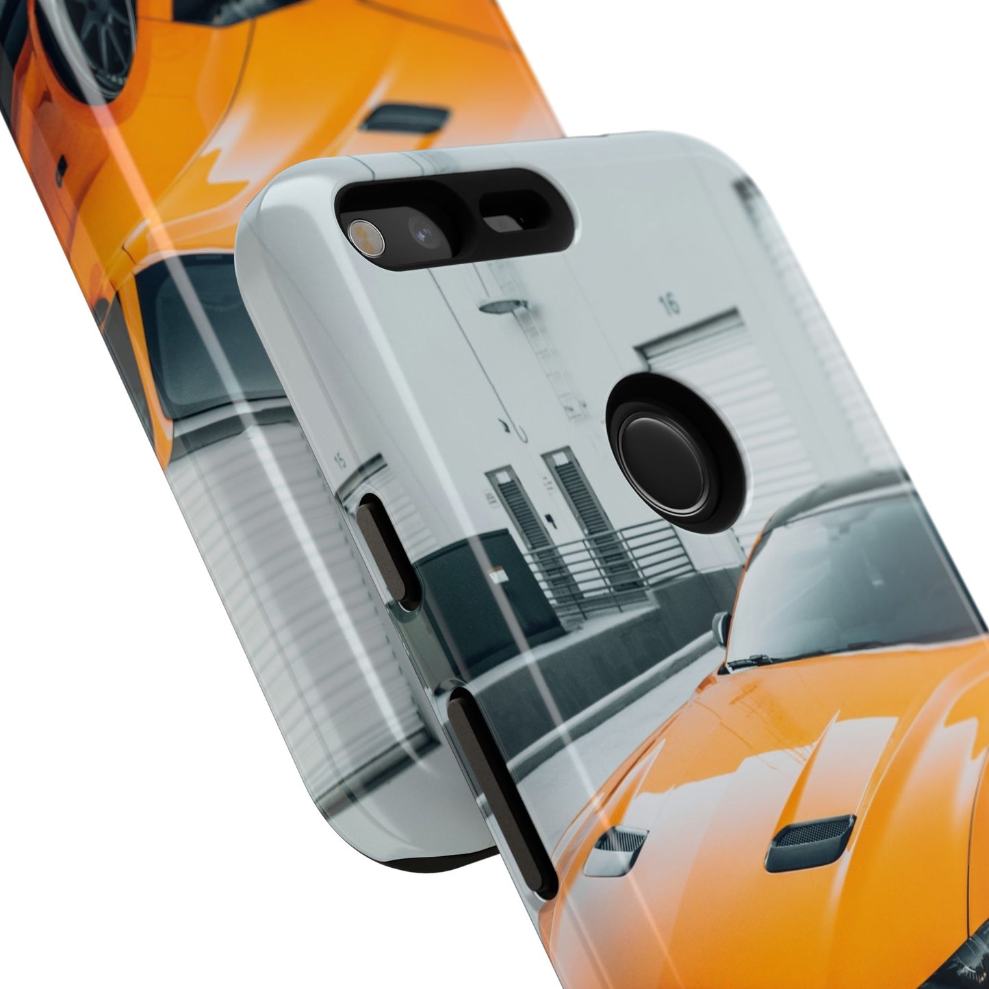 HUSTLE: Sports Car-Inspired Tough Case for iPhone, Samsung Galaxy and Google Pixel devices