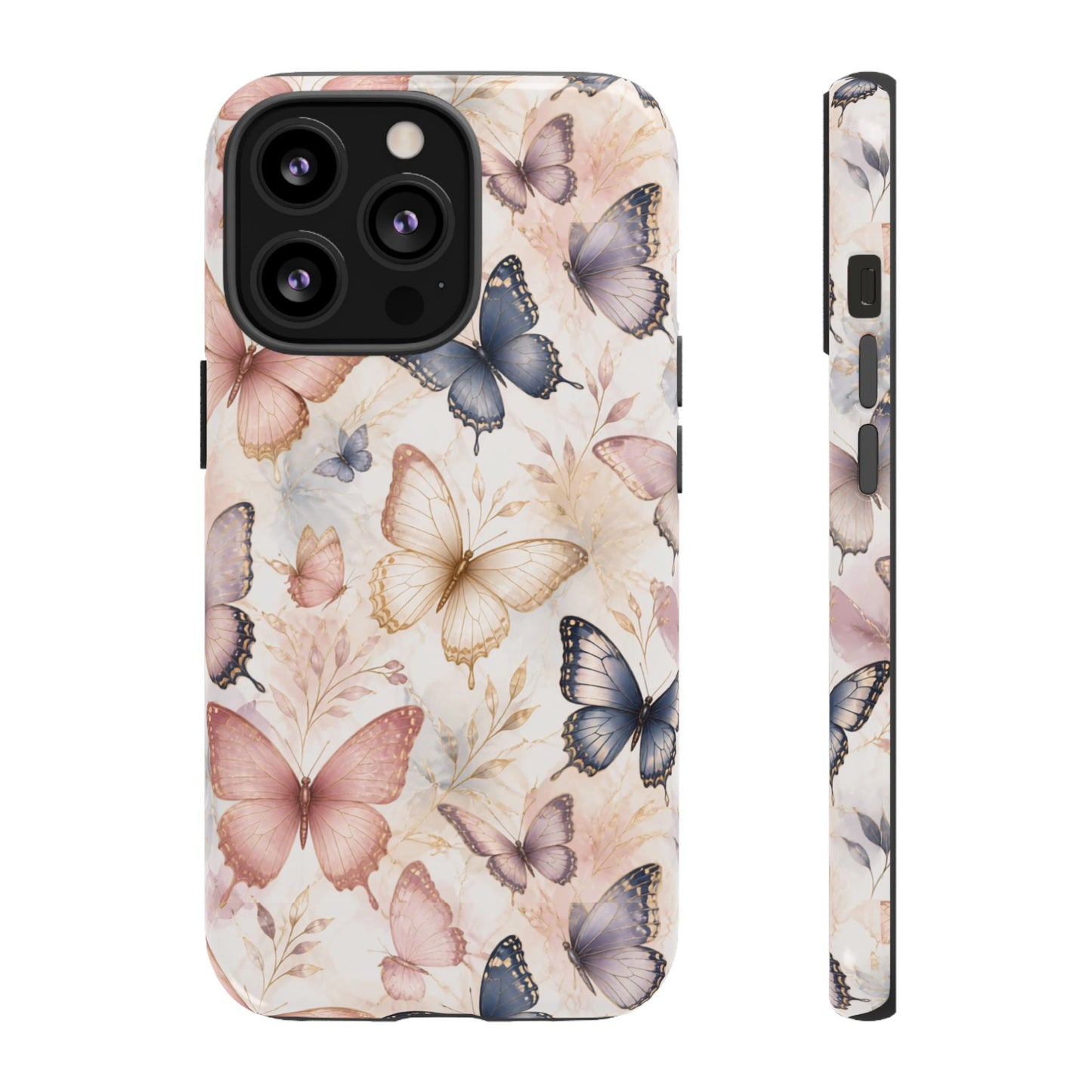 Butterfly Pastels Phone Case: Tough Case for iPhone and Samsung Galaxy devices