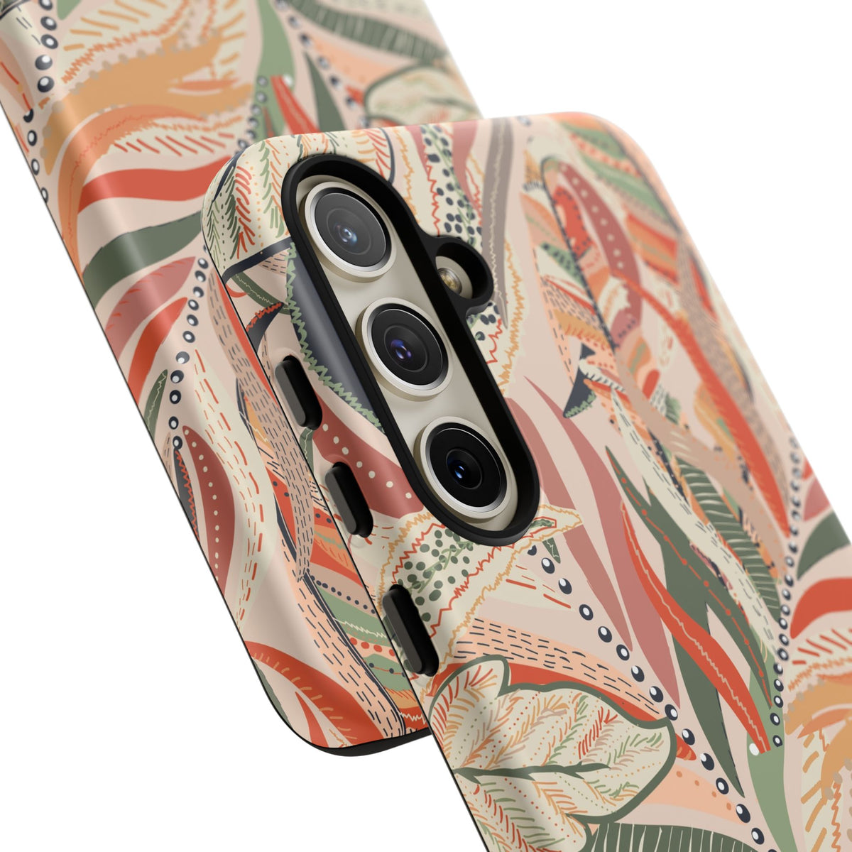 Terracotta Leaves Phone Case: Nature‑Inspired Art for iPhone, Samsung Galaxy and Google Pixel devices