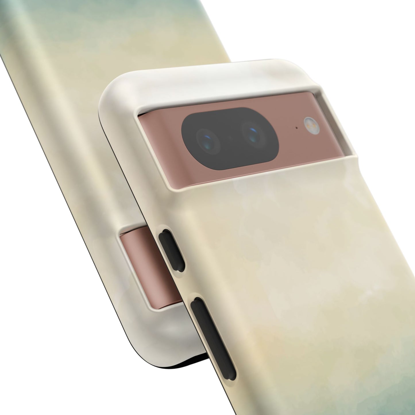 海と砂のグラデーションケース：iPhone、Galaxy、Google Pixelデバイス用ビーチ風スマホケース