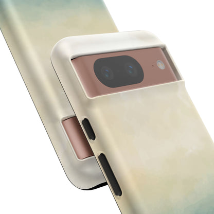 海と砂のグラデーションケース：iPhone、Galaxy、Google Pixelデバイス用ビーチ風スマホケース