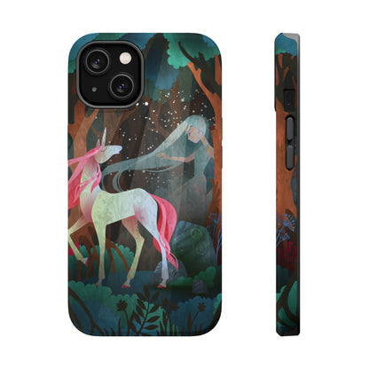 Fairy & Unicorn: Enchanted MagSafe Phone Case for iPhone