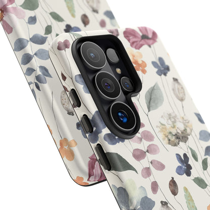 Floral Prints Phone Case for iPhone, Samsung Galaxy and Pixel devices