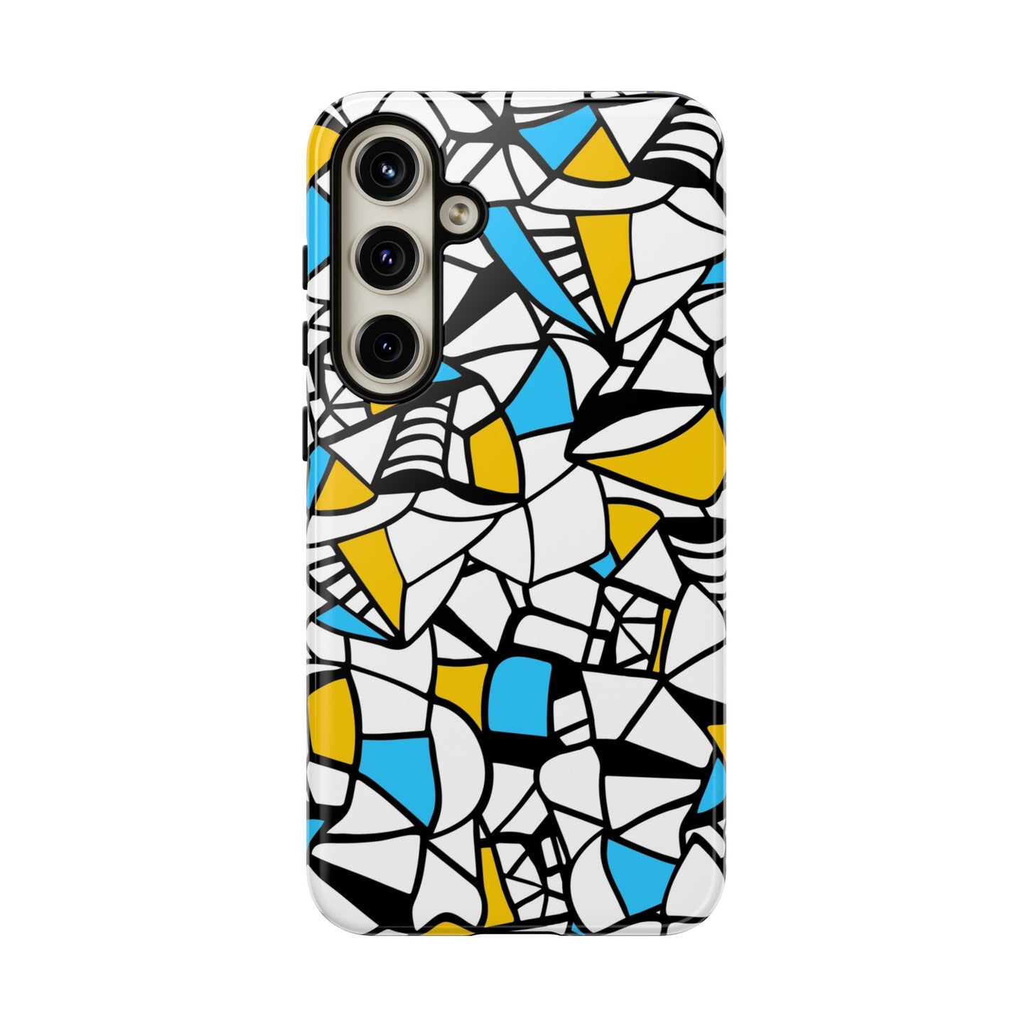 Abstract Graffiti: Tough Cases for iPhone, Galaxy and Pixel devices