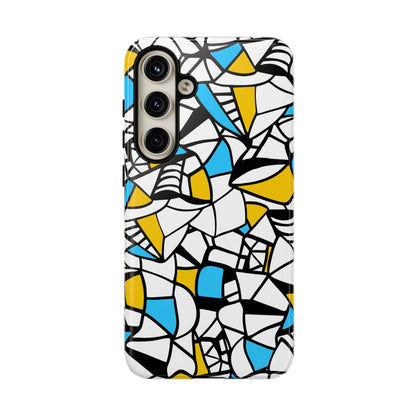 Abstract Graffiti: Tough Cases for iPhone, Galaxy and Pixel devices